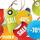 badges, tags, seals and banners ( vector )