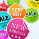 Badges, Price Tags & Shopping Bags for Online Shop