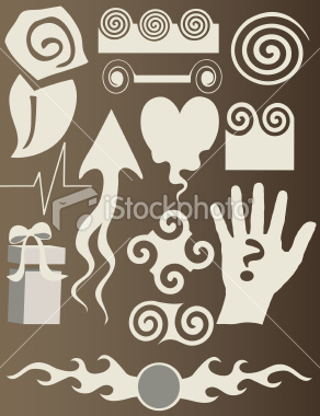 Freehand vector illustrations. FILES: illustrator 9, eps 8, photoshop w/layers