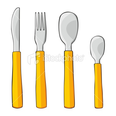 fully editable vector illustration of isolated dishware