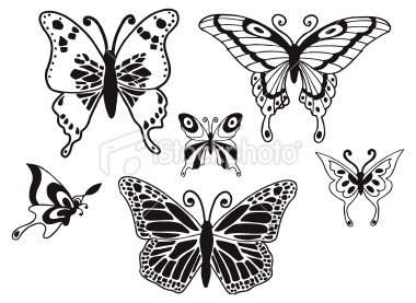 Vector Illustrations of Butterflies. EPS, AI, PDF, & hi-res JPG included. ---------------------------------------------------------------------------------------- Click the images below to check out my other collections: