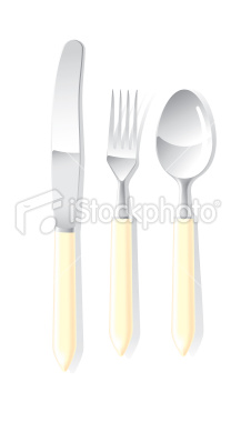 Spoon, Fork and Table knife | Vector World series