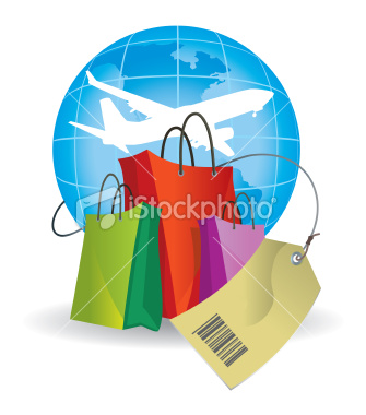 the image can be used for the development of an advertising poster duty free shops in airports The base map is from image link: http://eoimages.gsfc.nasa.gov/ve/7104/world.topo.bathy.200405.3x5400x2700.jpg image found on page: http://visibleearth.nasa.