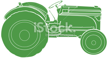 graphic of a tractor.