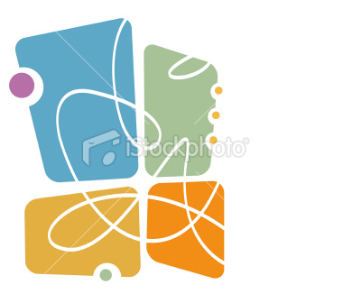 Vaguely fifties design elements.
