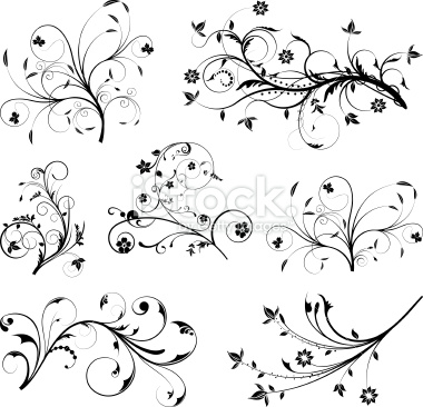 Illustration drawing of floral design elements [url=http://www.istockphoto.com/file_search.php?action=file&lightboxID=4271363]Click here for more Florals:[/url] [url=/file_closeup.php?id=7255975][img=/file_thumbview_approve/7255975/1/istockphoto_725
