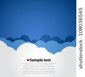 vector cloud background
