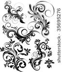 vector floral pack