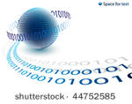 binary code background