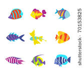 tropical fishes collection....