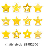 stars  six pointed stars from...