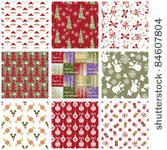 collection of christmas...