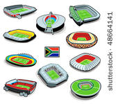 south african soccer stadium...