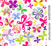 butterfly seamless pattern