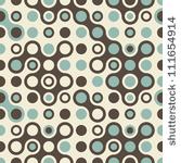 abstract retro pattern in blue...