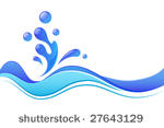 abstract blue toned design ...