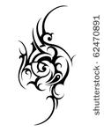 tribal art tattoo