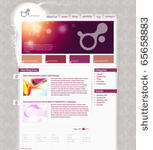 web site design template