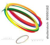 rainbow vortex vector   color...