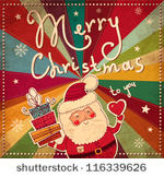 vintage christmas card