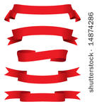 red banners