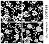 seamless vector floral pattern. ...