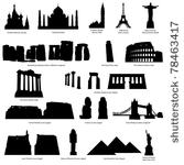 high detail landmarks...