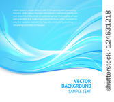 abstract blue cover with smooth ...