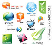 set of vector design elements...