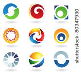 vector illustration of abstract ...