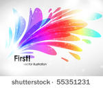 colorful surface. vector...