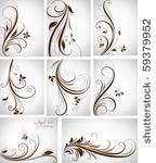 abstract floral background...