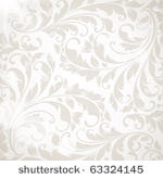wallpaper with floral ornament...