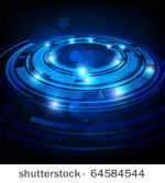 abstract retro technology...