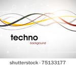 technology web background...