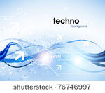 technology web background...