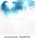 abstract vintage blue...