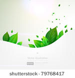 eps10 vector green leaves...