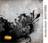 grunge corner design