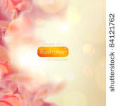 romantic flower background