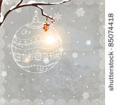 christmas winter background...