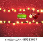 red background with frame ...
