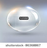 abstract background with glass...