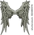 vector wings illustration