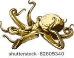 vector octopus