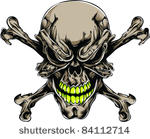 vector tattoo skull