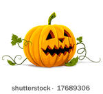 vector halloween pumpkin...