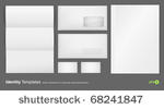 set of corporate identity...
