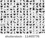 detailed vector maps of the...