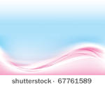 abstract vector wave blue and...